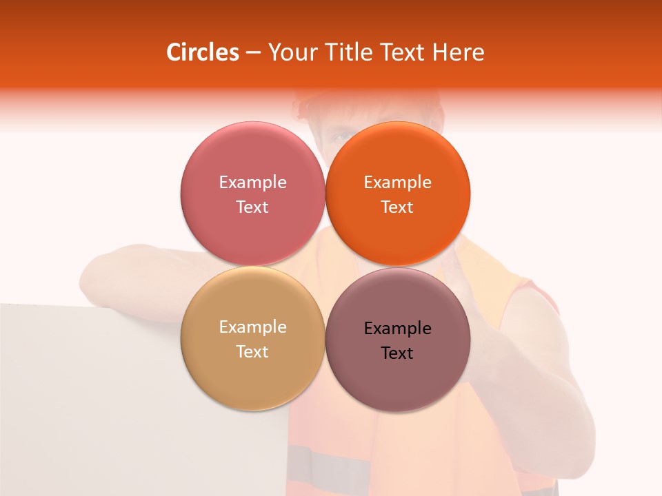 Background Workman Man PowerPoint Template