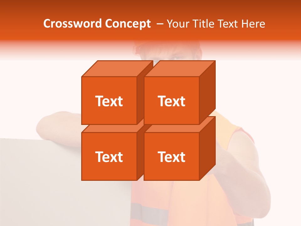 Background Workman Man PowerPoint Template