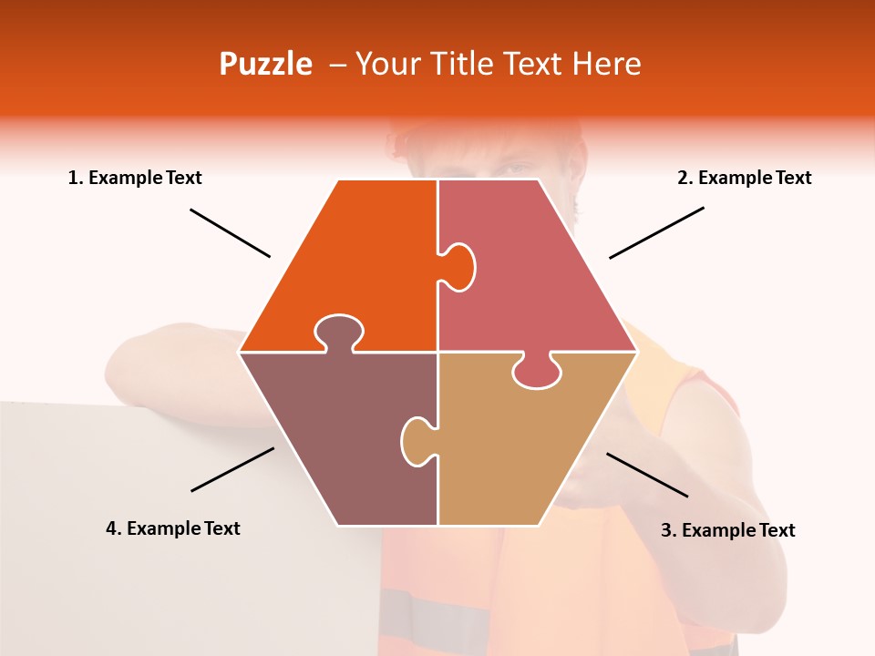 Background Workman Man PowerPoint Template