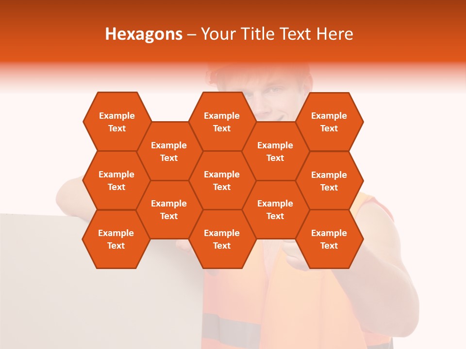 Background Workman Man PowerPoint Template