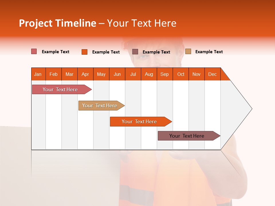 Background Workman Man PowerPoint Template