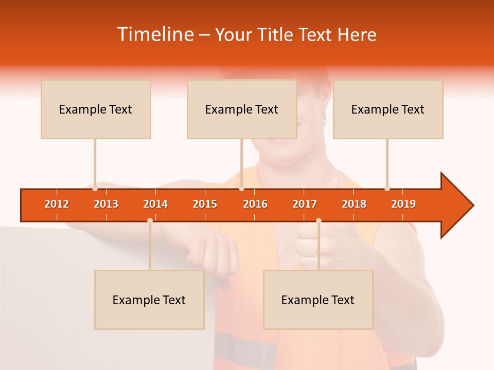 Background Workman Man PowerPoint Template