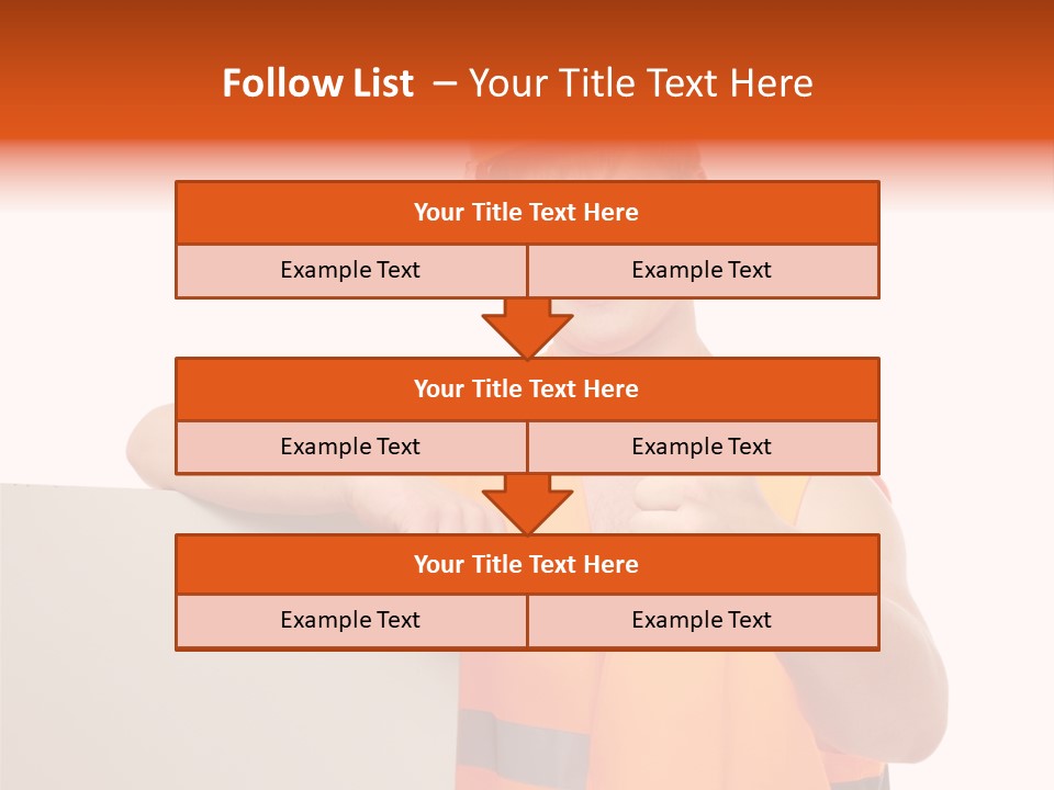 Background Workman Man PowerPoint Template