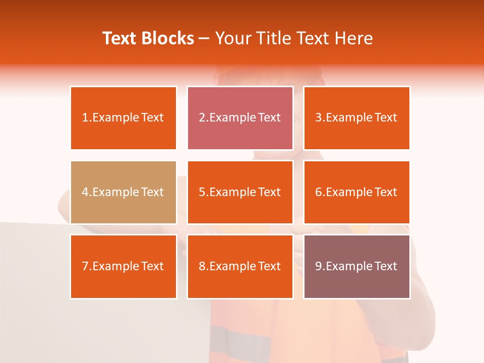 Background Workman Man PowerPoint Template