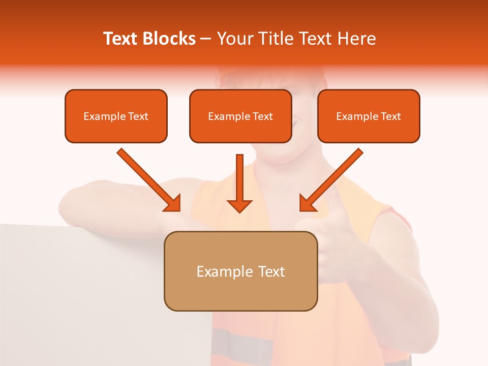Background Workman Man PowerPoint Template