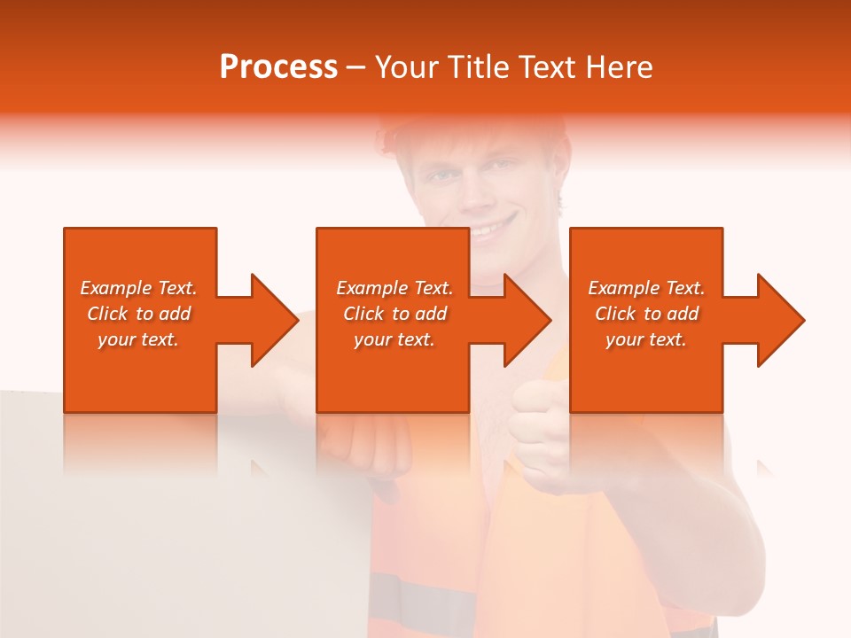 Background Workman Man PowerPoint Template