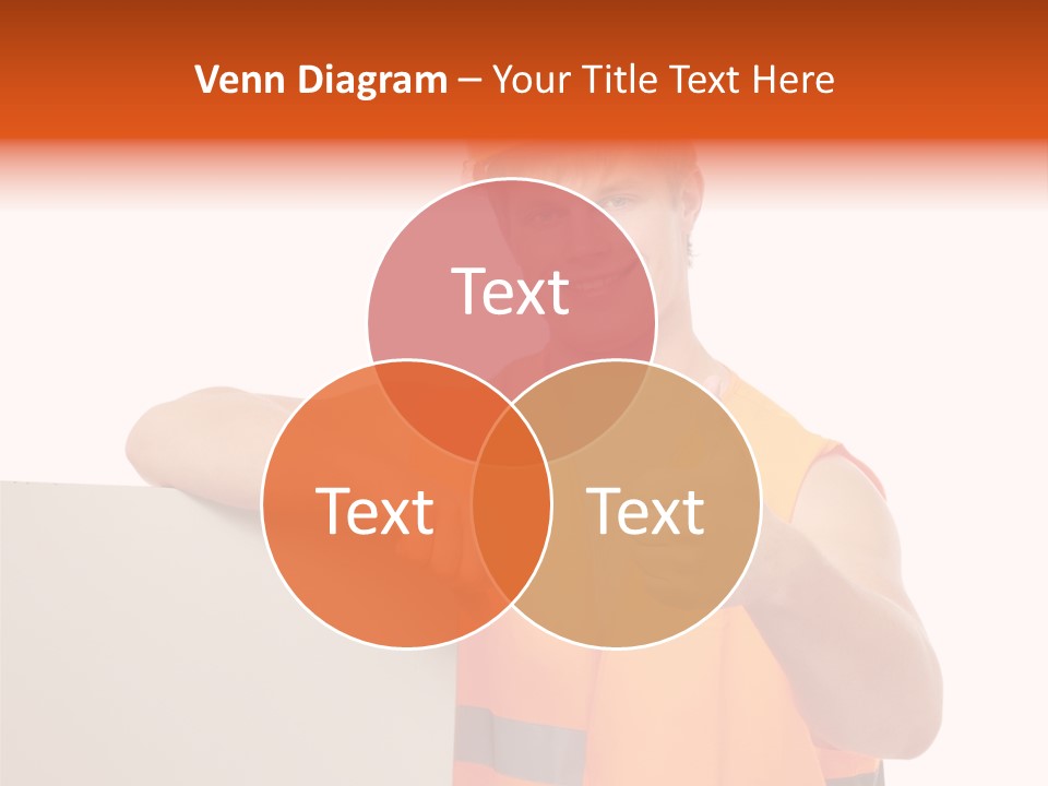 Background Workman Man PowerPoint Template