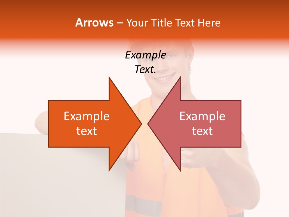 Background Workman Man PowerPoint Template