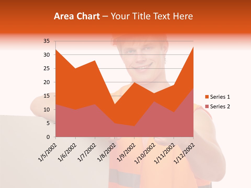 Background Workman Man PowerPoint Template