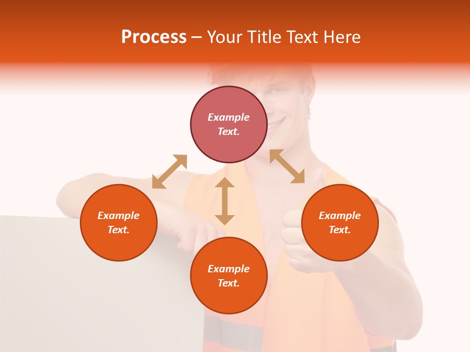 Background Workman Man PowerPoint Template