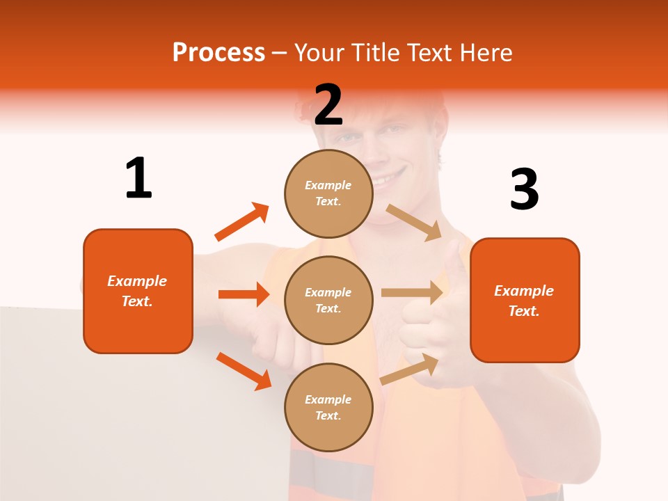 Background Workman Man PowerPoint Template