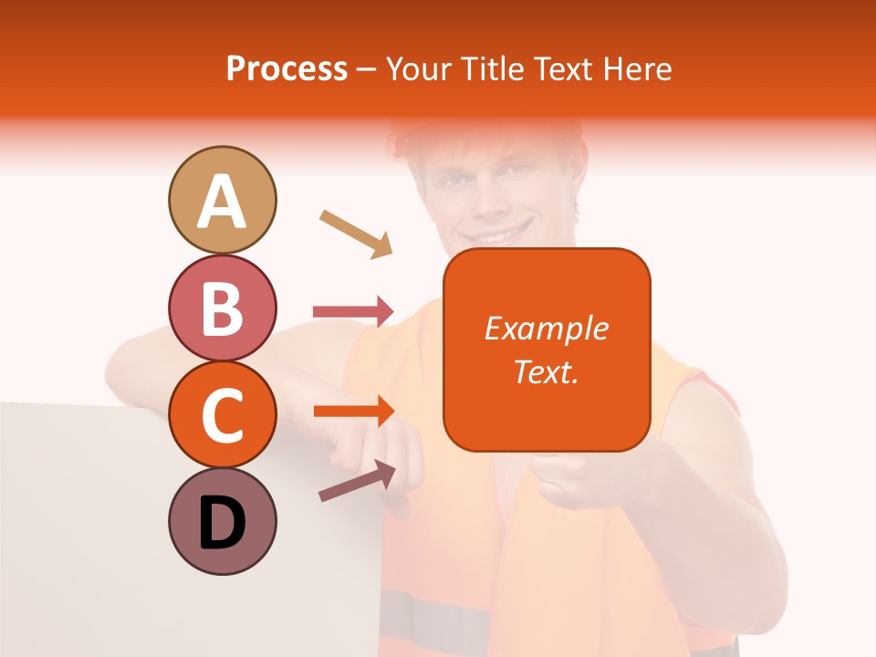 Background Workman Man PowerPoint Template