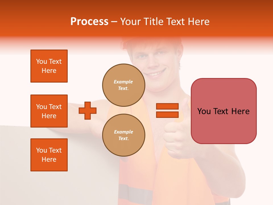 Background Workman Man PowerPoint Template
