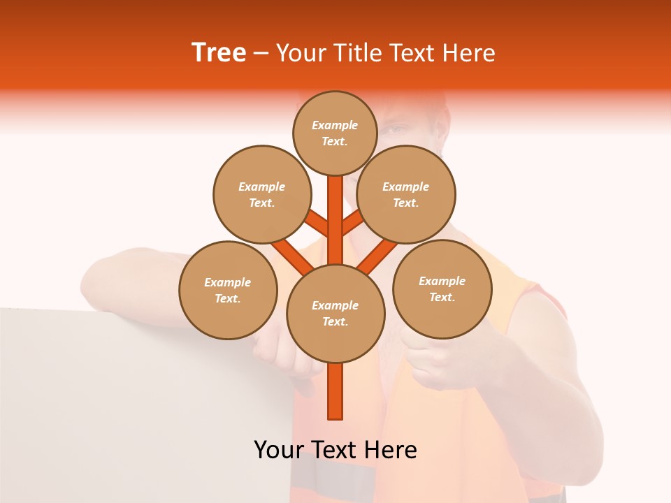 Background Workman Man PowerPoint Template