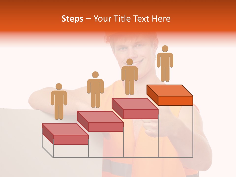 Background Workman Man PowerPoint Template