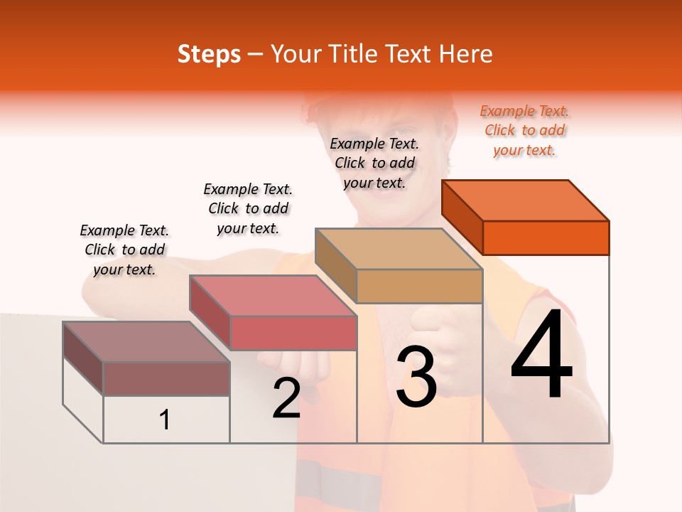 Background Workman Man PowerPoint Template