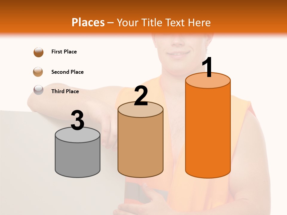 Spanner Standing Hat PowerPoint Template