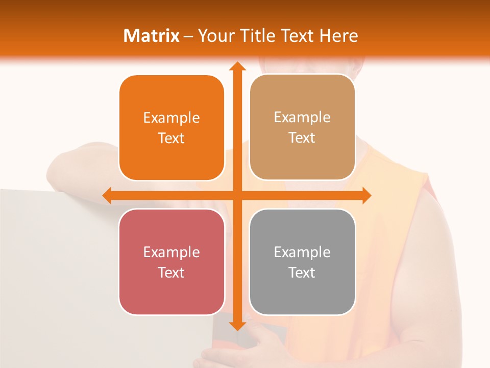 Spanner Standing Hat PowerPoint Template