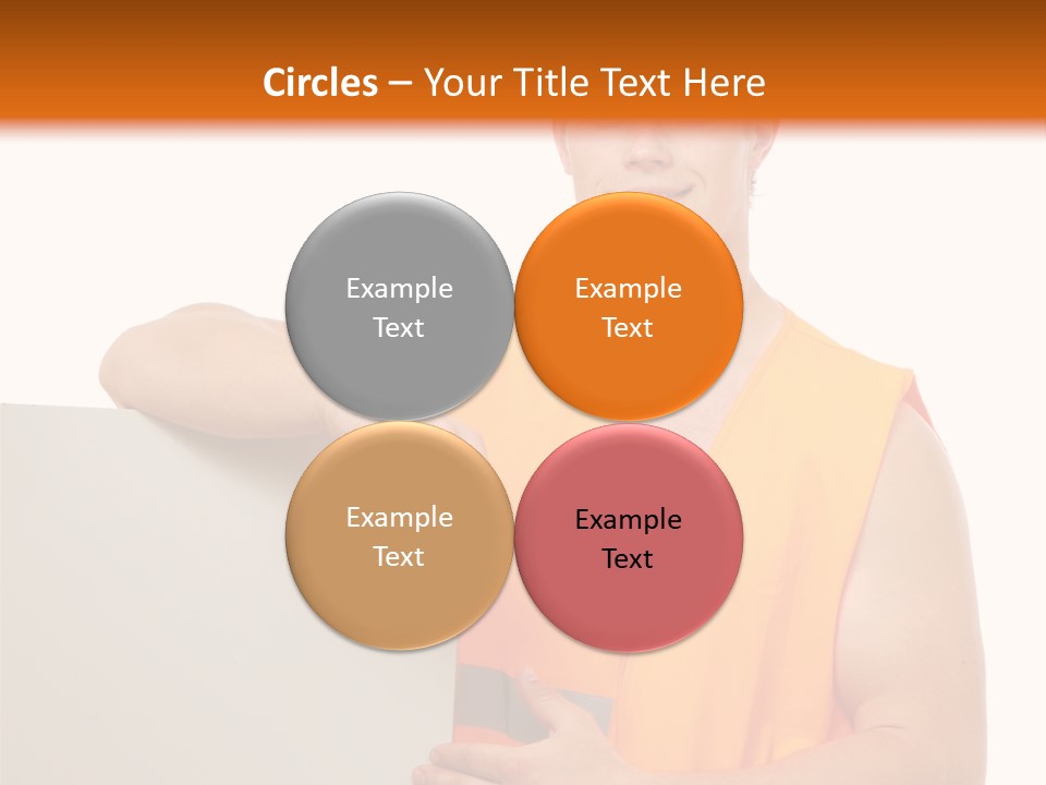 Spanner Standing Hat PowerPoint Template