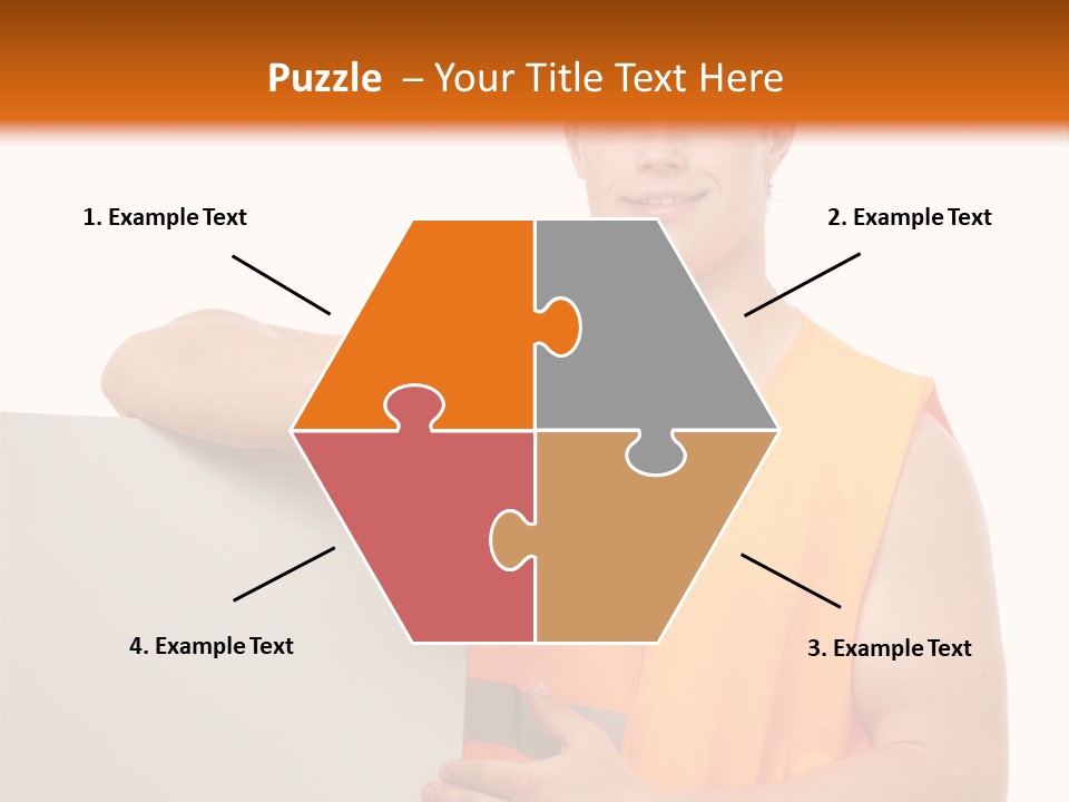 Spanner Standing Hat PowerPoint Template