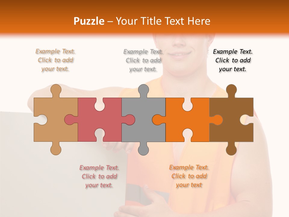 Spanner Standing Hat PowerPoint Template