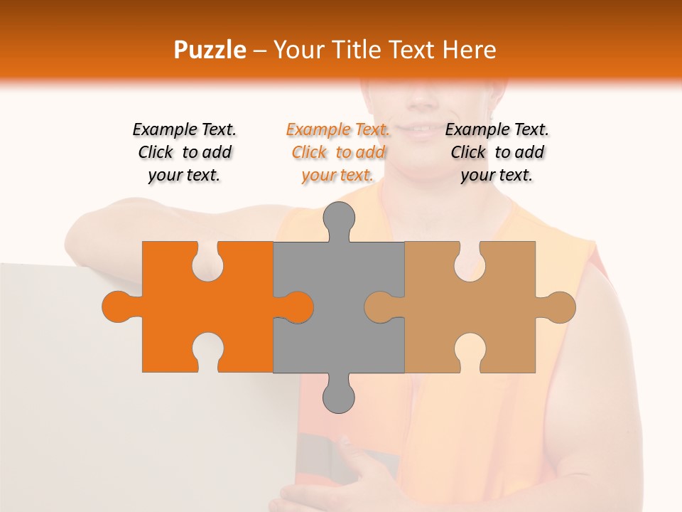 Spanner Standing Hat PowerPoint Template