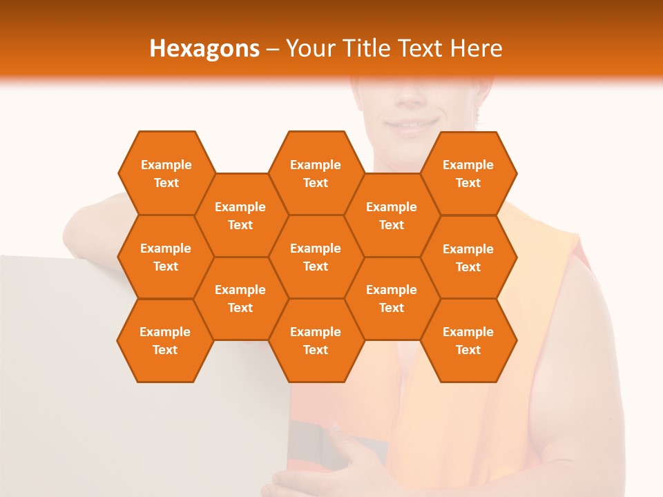 Spanner Standing Hat PowerPoint Template