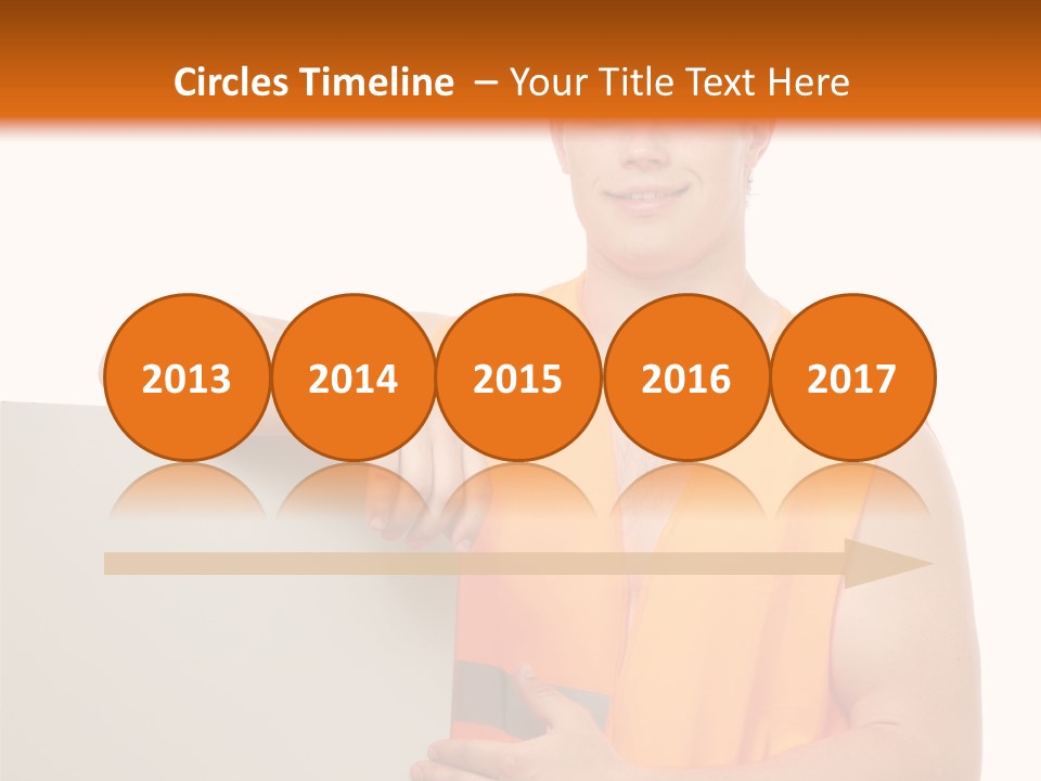 Spanner Standing Hat PowerPoint Template