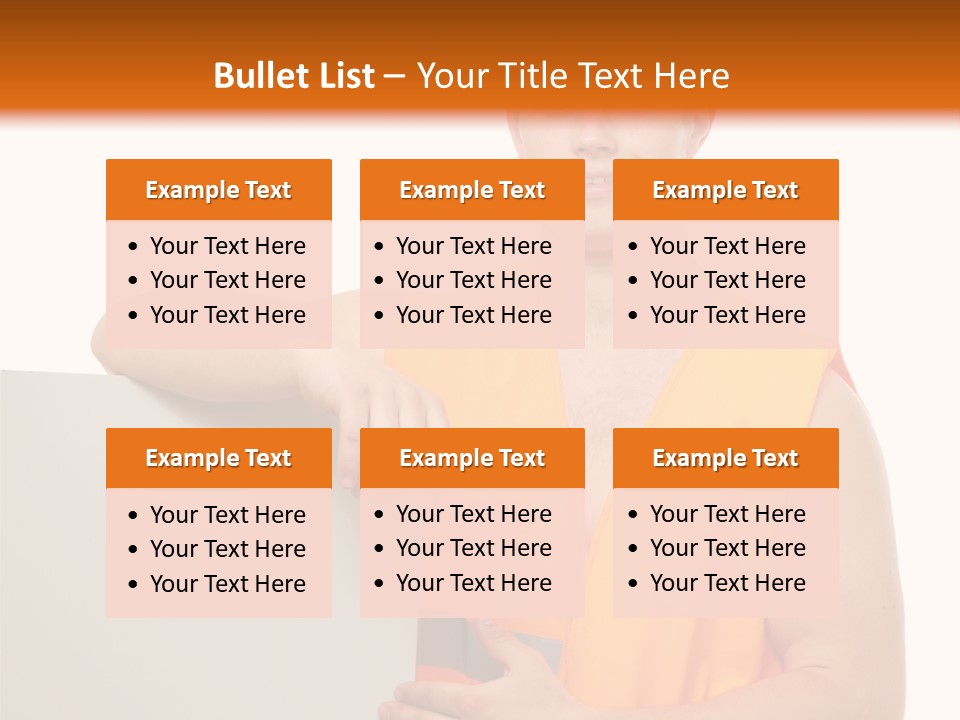 Spanner Standing Hat PowerPoint Template
