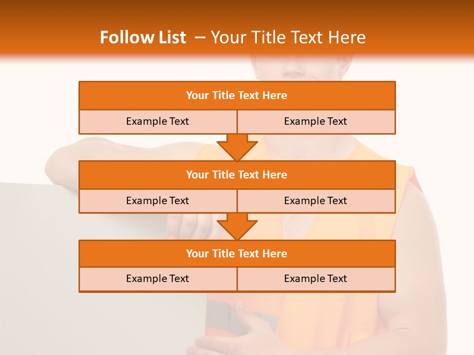 Spanner Standing Hat PowerPoint Template