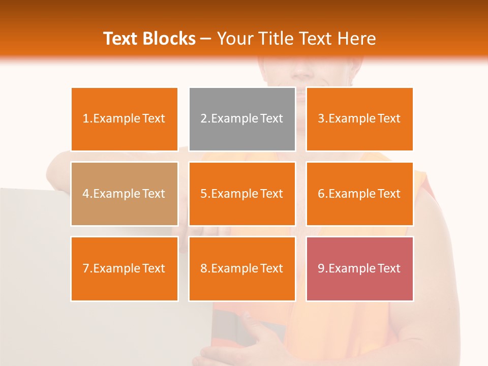 Spanner Standing Hat PowerPoint Template