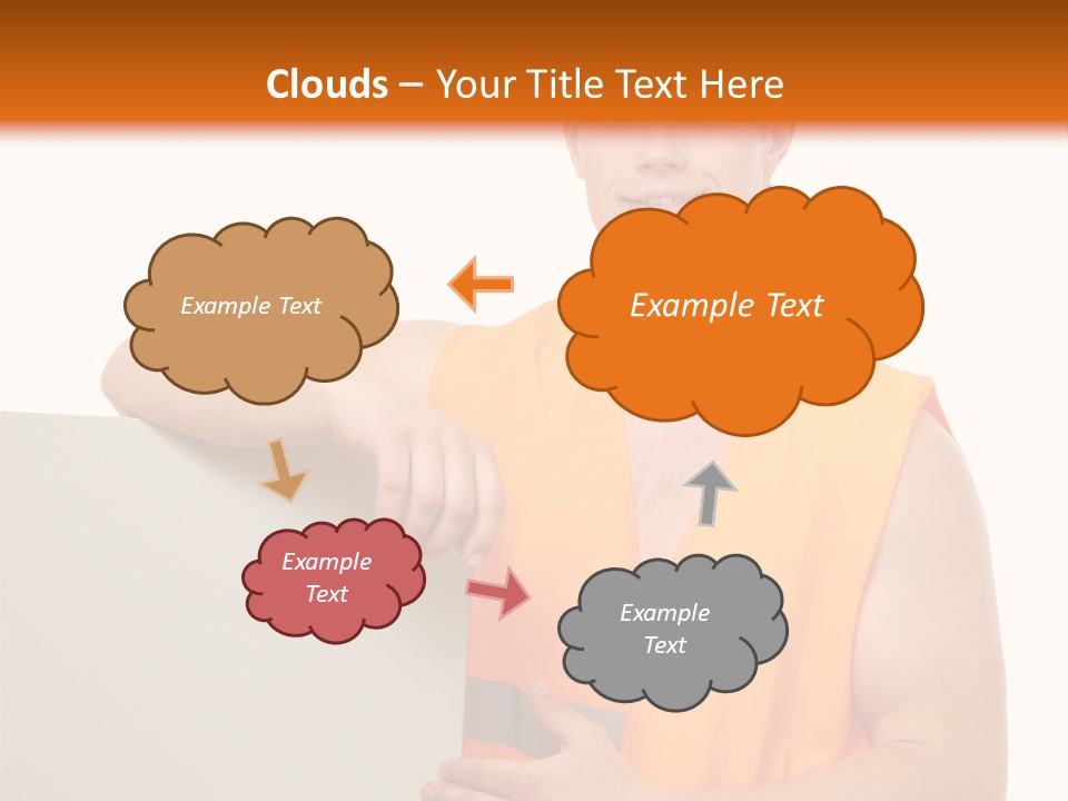 Spanner Standing Hat PowerPoint Template