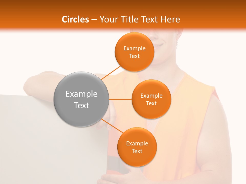 Spanner Standing Hat PowerPoint Template