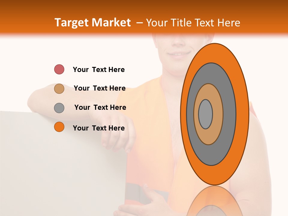 Spanner Standing Hat PowerPoint Template