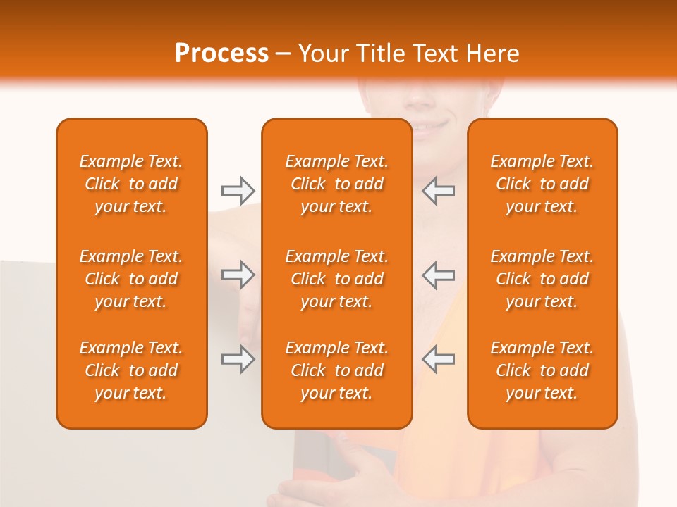 Spanner Standing Hat PowerPoint Template