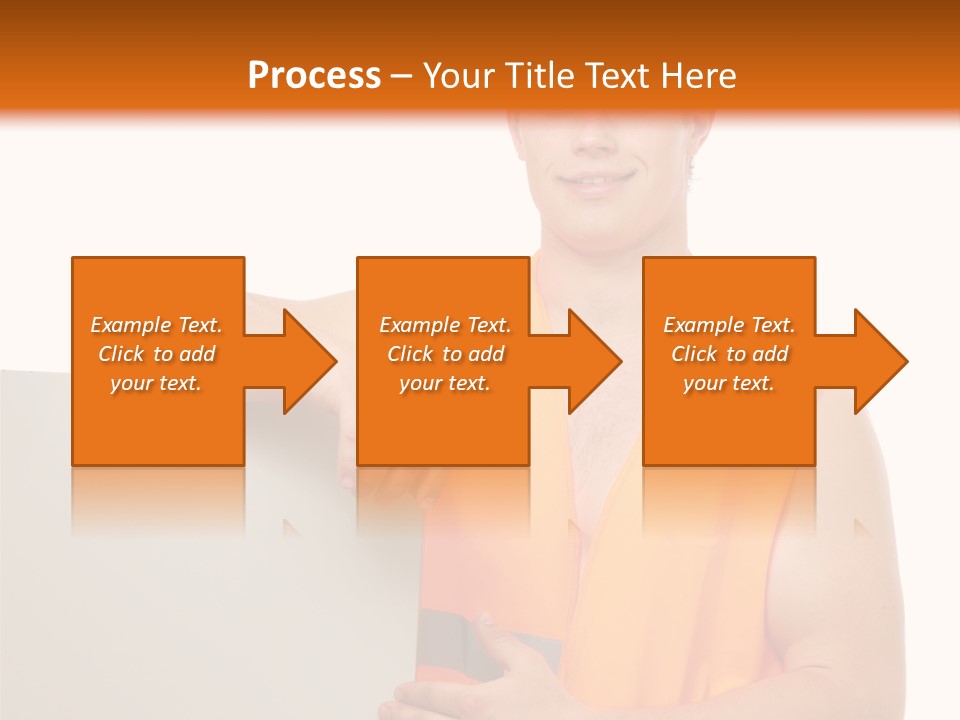 Spanner Standing Hat PowerPoint Template