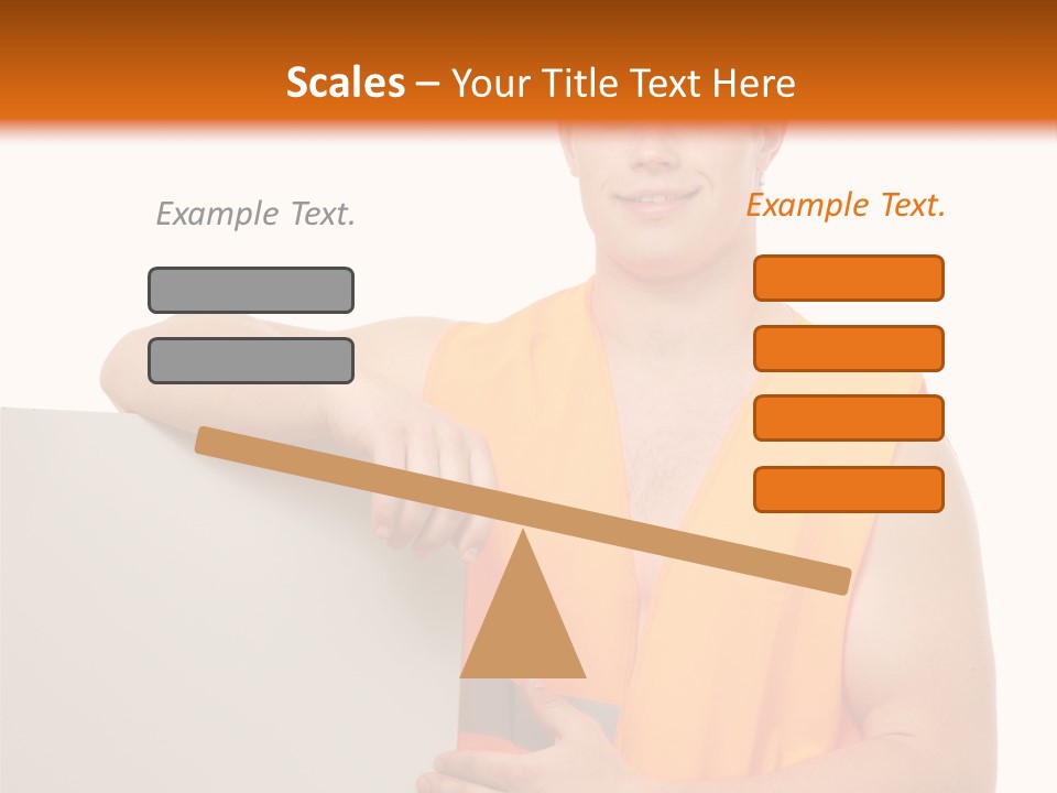 Spanner Standing Hat PowerPoint Template