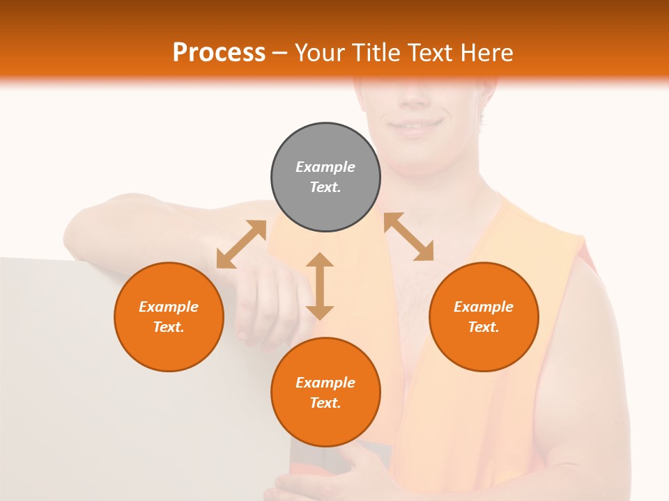 Spanner Standing Hat PowerPoint Template