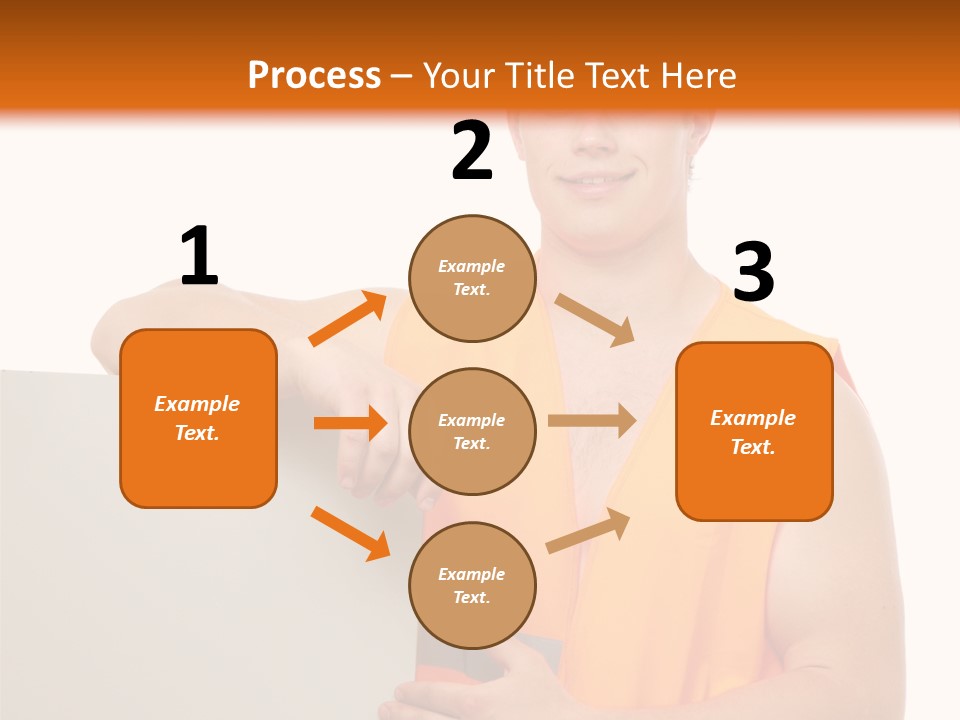 Spanner Standing Hat PowerPoint Template
