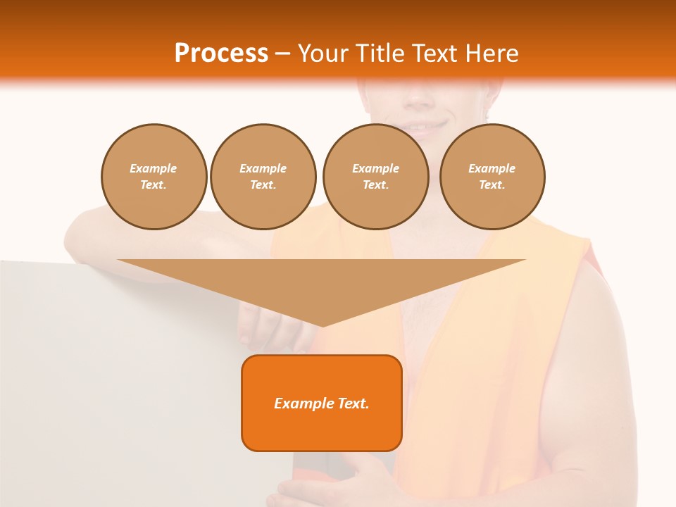 Spanner Standing Hat PowerPoint Template