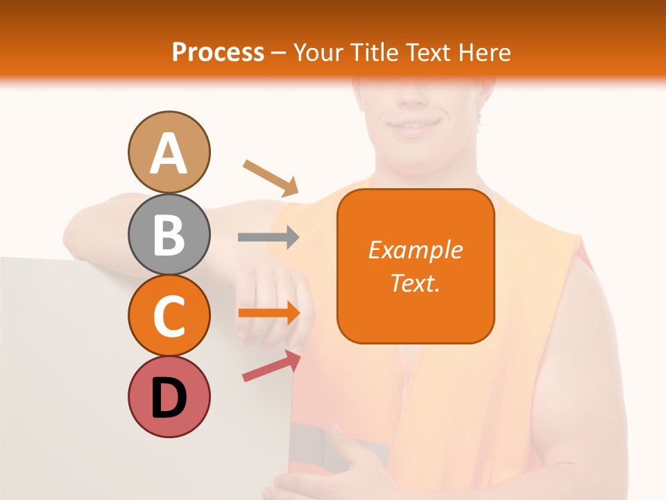 Spanner Standing Hat PowerPoint Template