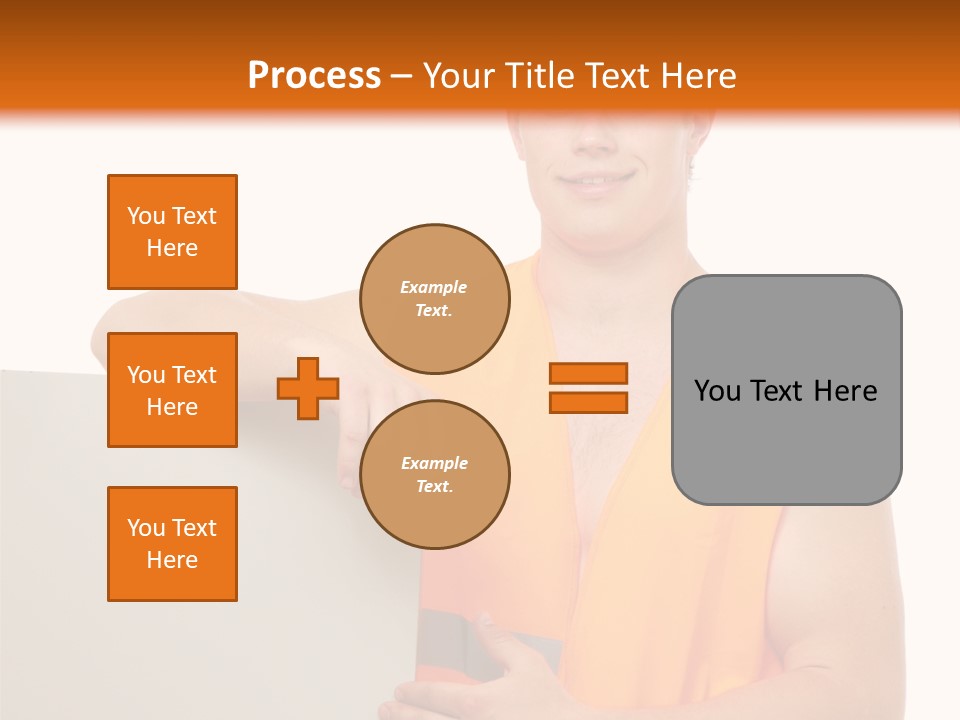 Spanner Standing Hat PowerPoint Template