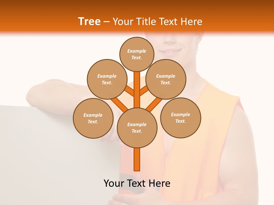 Spanner Standing Hat PowerPoint Template