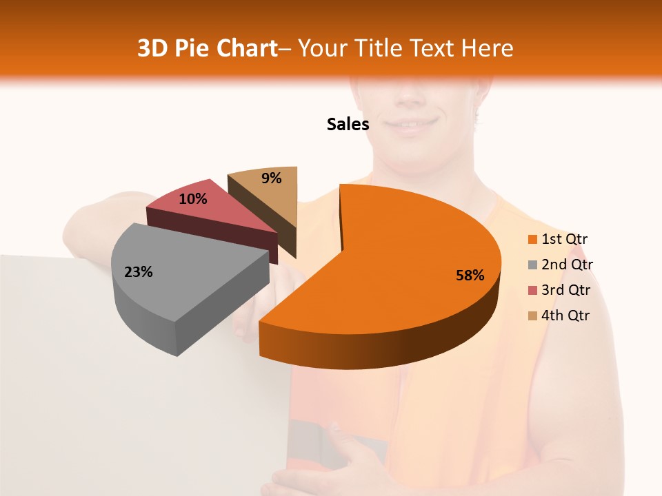 Spanner Standing Hat PowerPoint Template