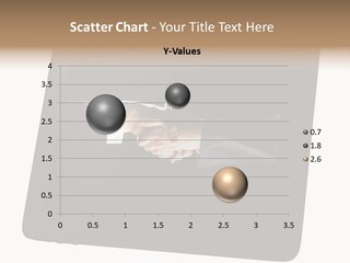 Business Handshake Netbook PowerPoint Template