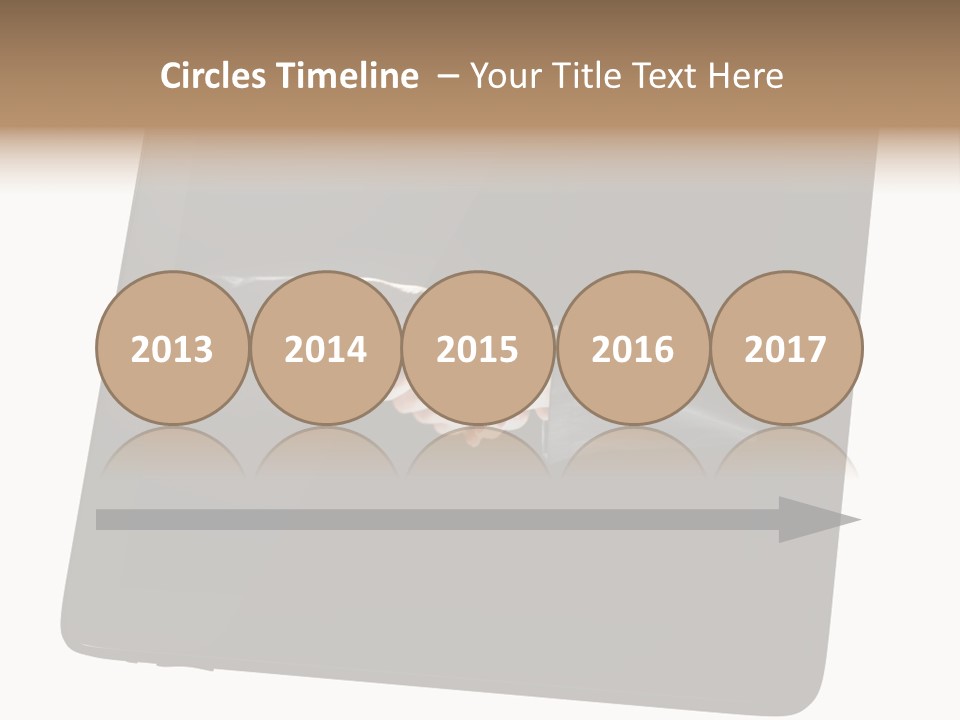 Business Handshake Netbook PowerPoint Template