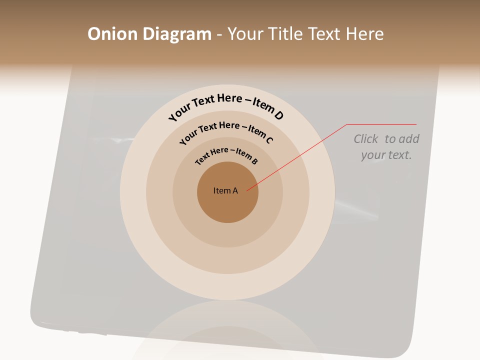 Business Handshake Netbook PowerPoint Template