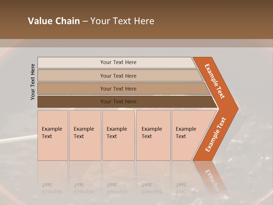 Chocolate Unhealthy Calories PowerPoint Template