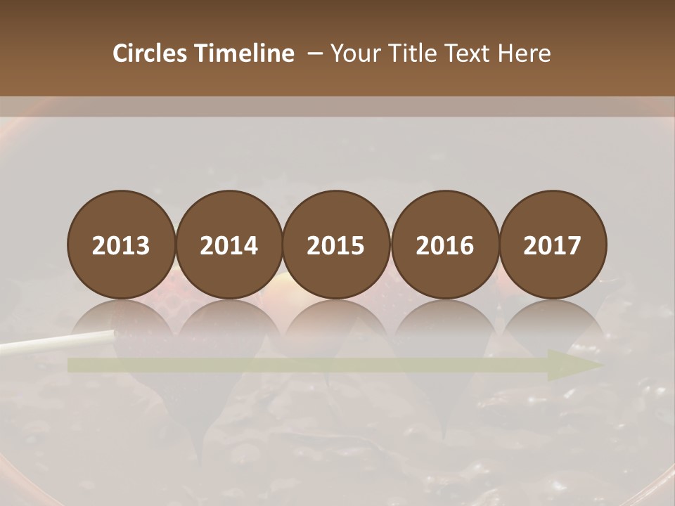 Chocolate Unhealthy Calories PowerPoint Template