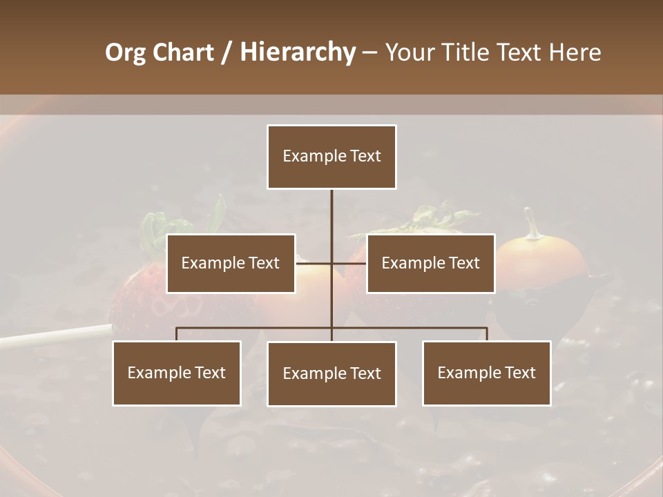 Chocolate Unhealthy Calories PowerPoint Template